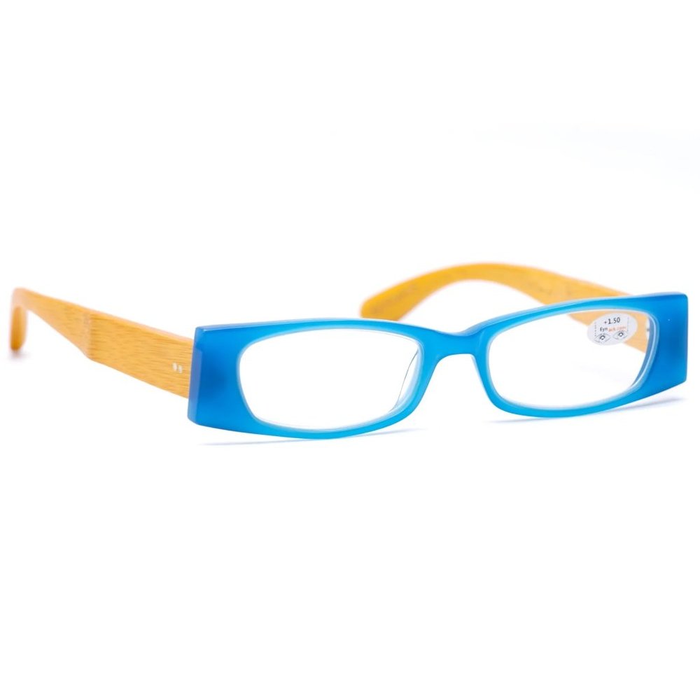 NWT Eynack Blue-Framed "Girly Girl" +1 Reading Glasses